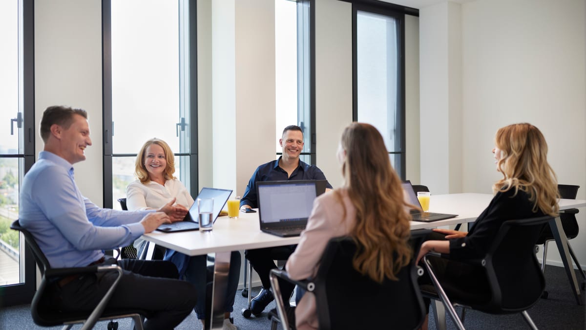 Sitzung im Büro