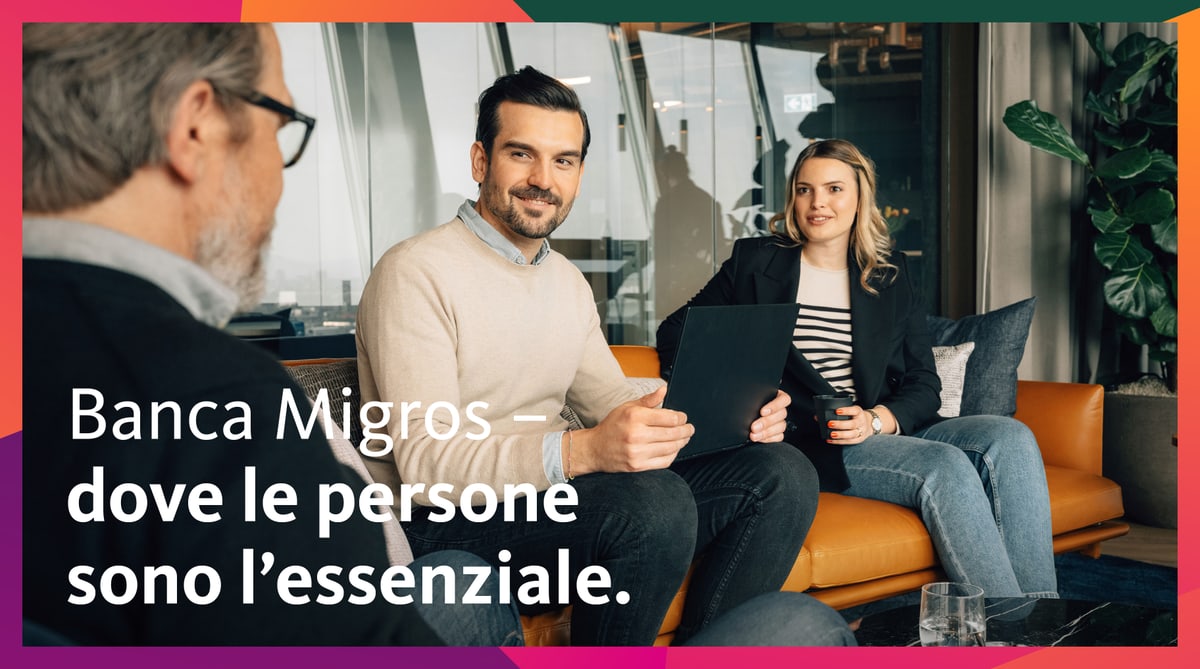 Banca Migros – dove le persone sono l'essenziale.