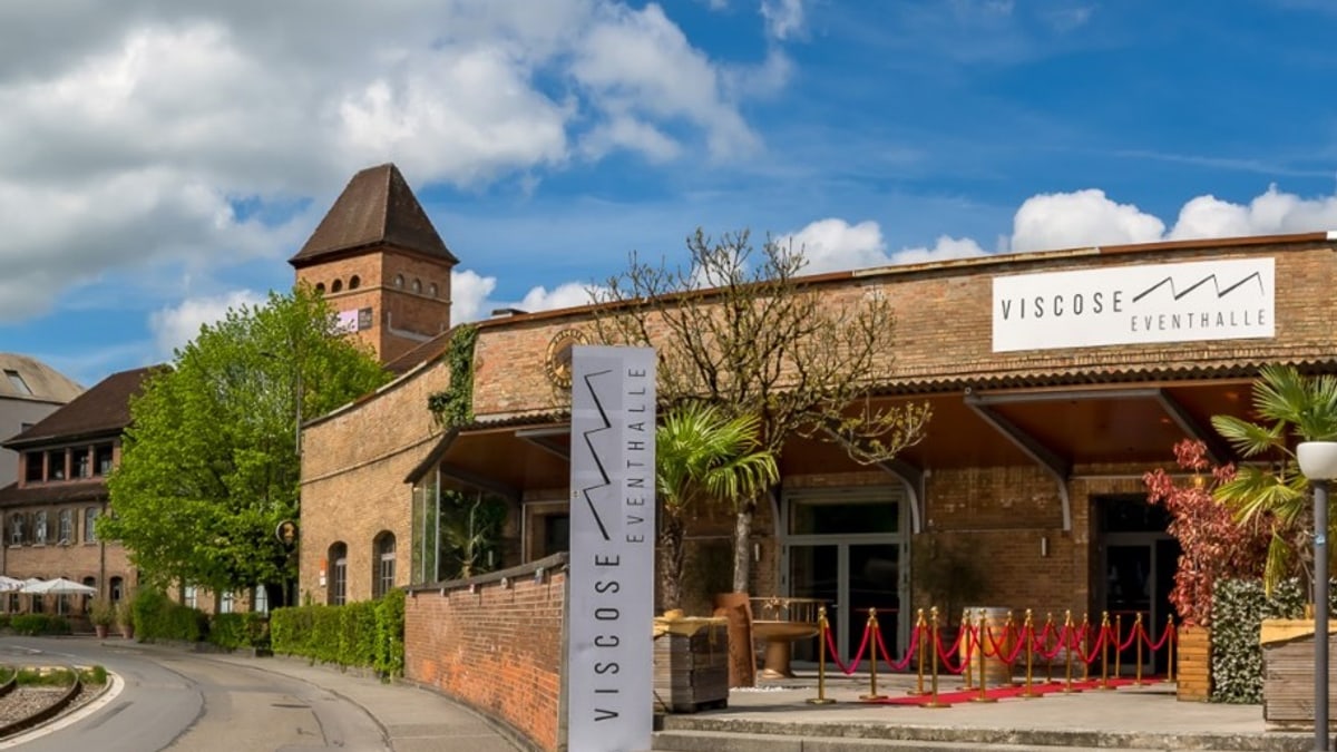 Viscose Eventhalle Gebäude von aussen