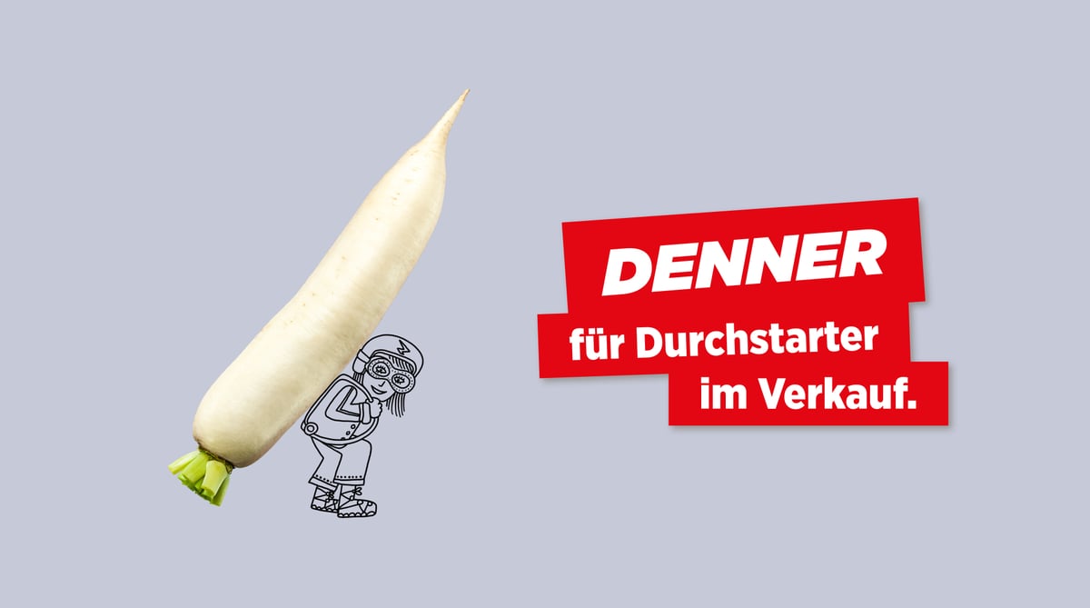 Denner für Durchstarter im Verkauf