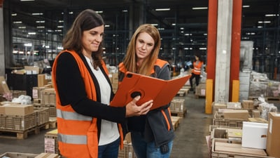 Logistik Führung