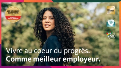 Vivre au coeur du progrès. Comme meilleur employeur.