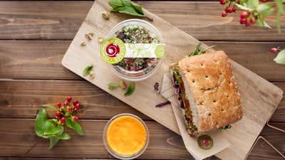 Hitzberger Sandwich & Salat