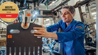 Mitarbeiter bei der Instandhaltung Mechanik