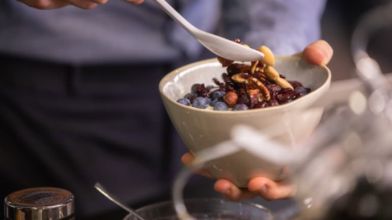 Scodella di muesli