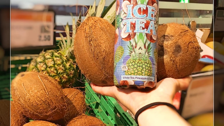 Ice Tea Kokosnuss