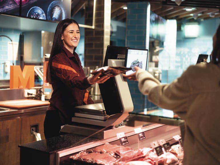 Lehrstellen Supermarkt Fleisch