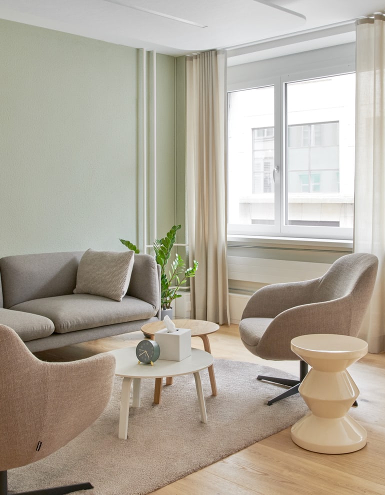 Gemütliche Sofaecke