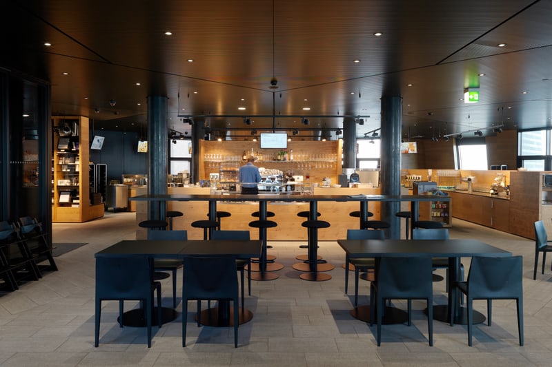 Sala ristorante Monte Generoso