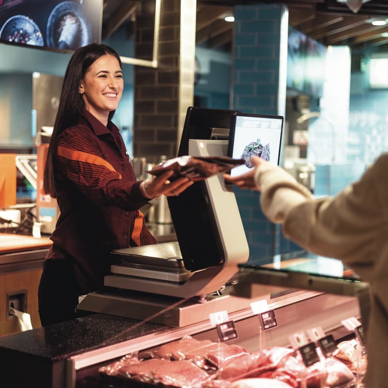 Lehrstellen Supermarkt Fleisch