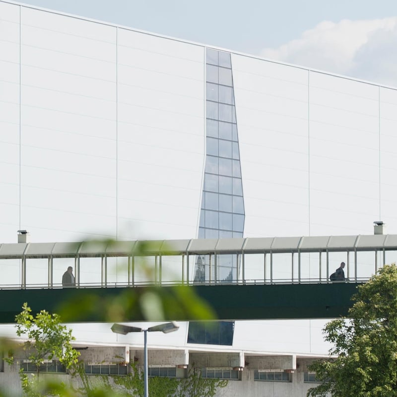 Esterno del Migros Verteilzentrum Suhr