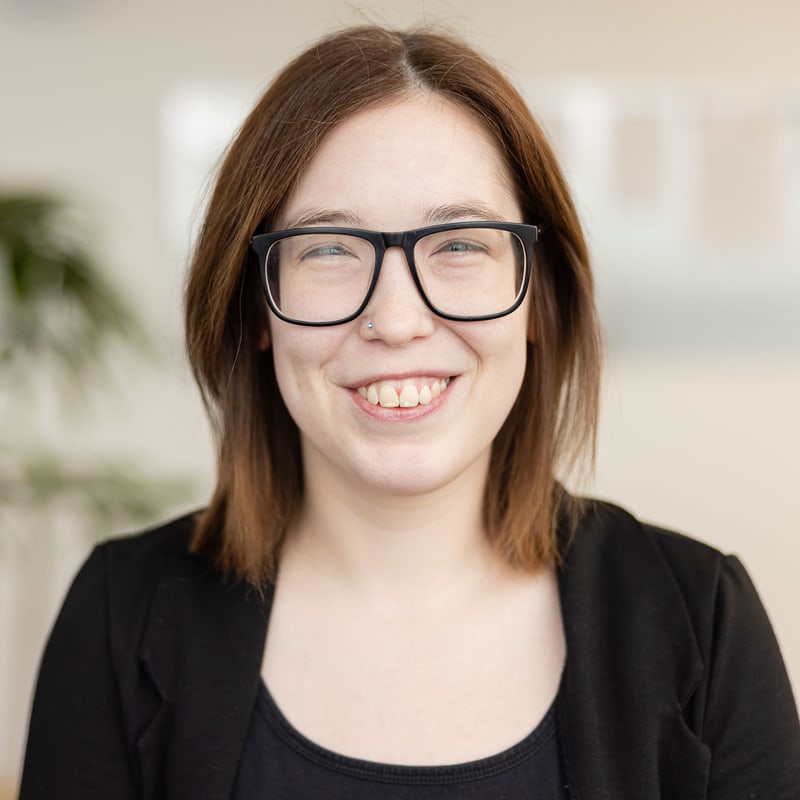 Anina Baumann lachend