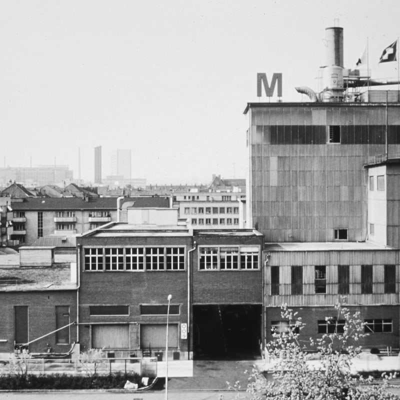 altes Produktionsgebäude Mibelle