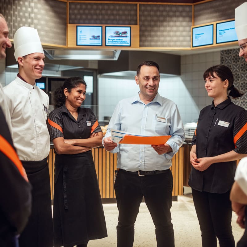 Restaurant Teammeeting